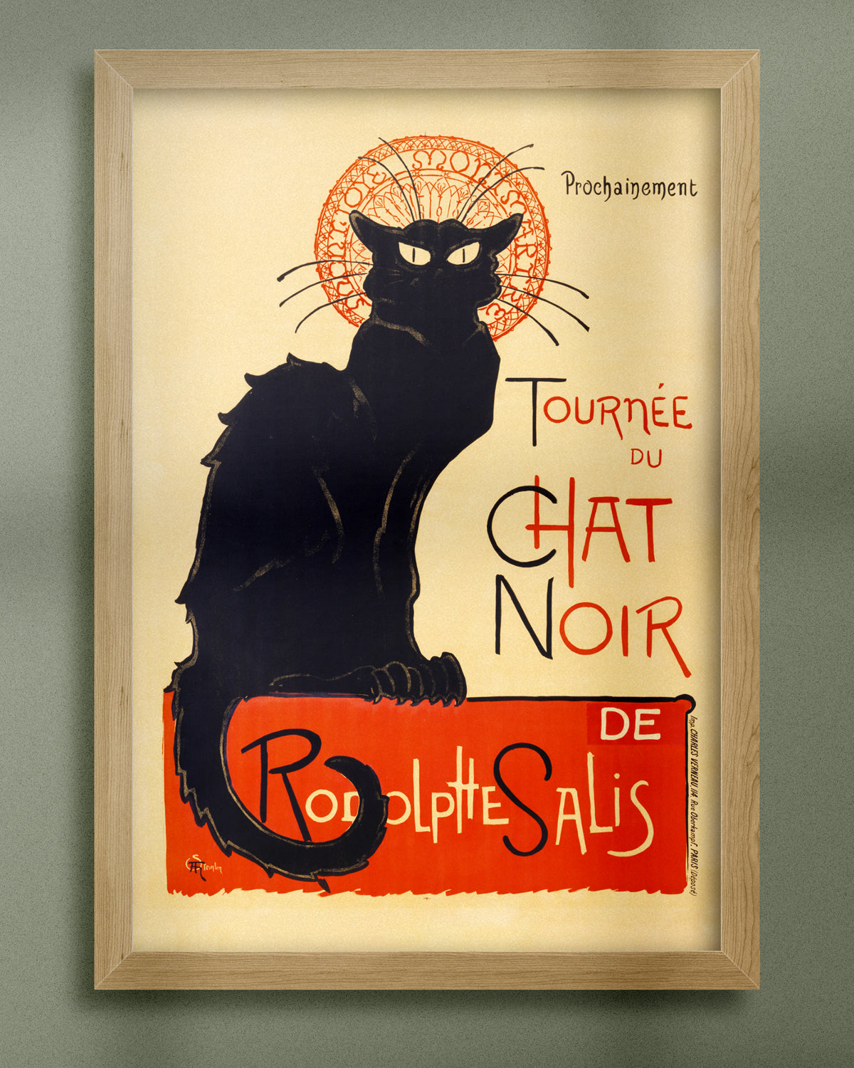 Tournée du Chat Noir - Fine Art Print - Théophile Alexandre