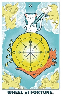 タロット意味ー運命の輪（正位置） | むぎのタロット