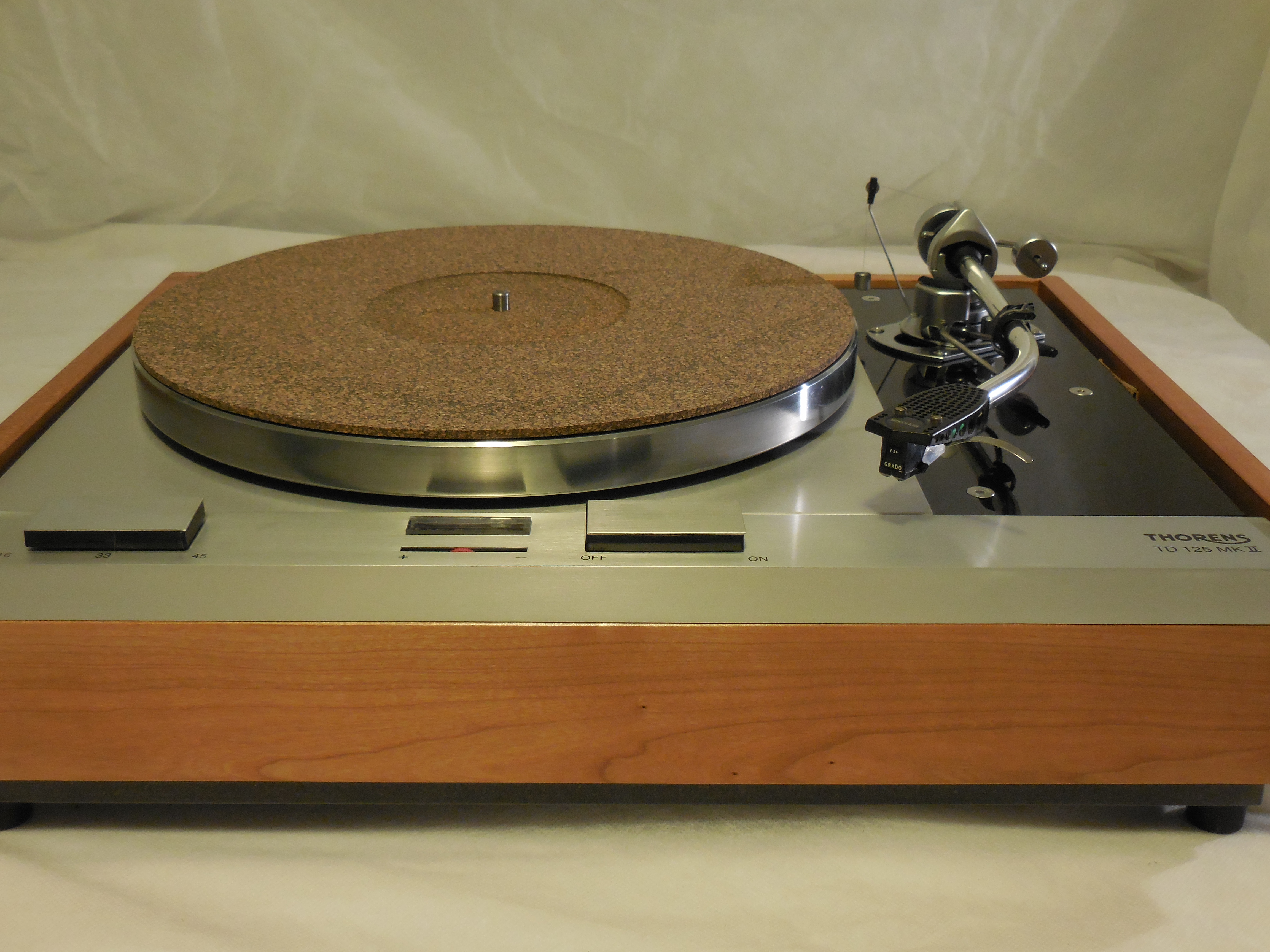 The Master! Thorens TD-125 MKII w/rewired SME 3009 Arm & Custom