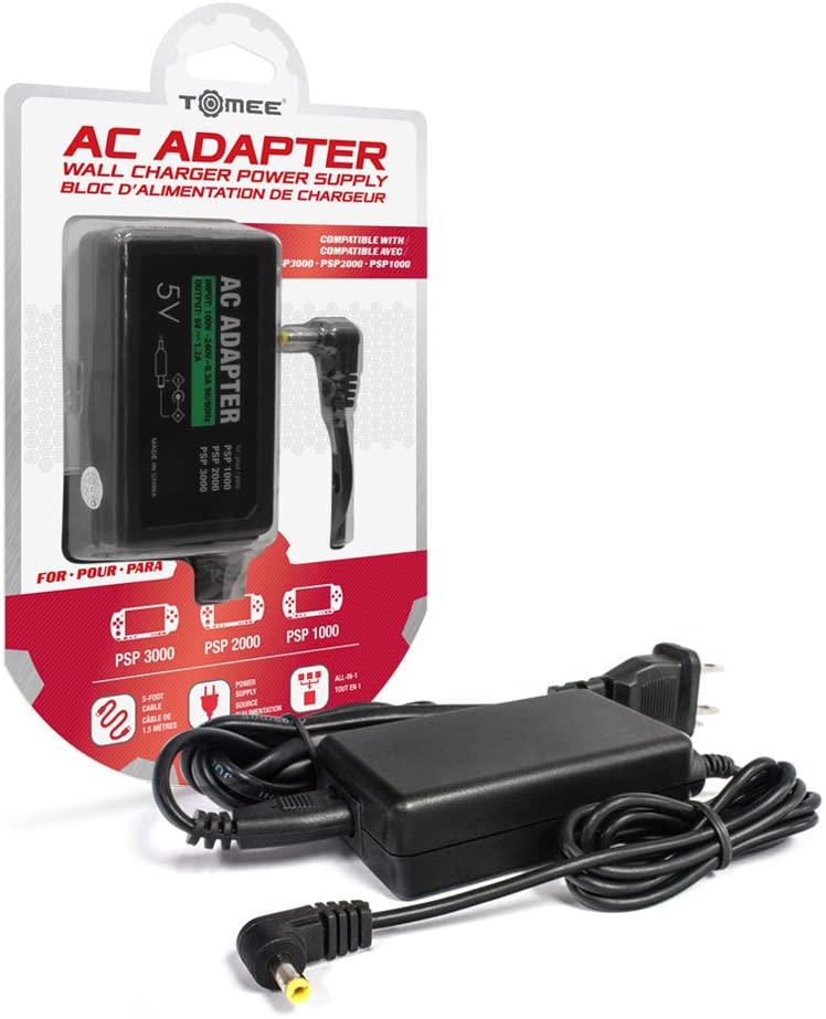 PSP 3000/ PSP 2000/ PSP 1000 AC Adapter (Hyperkin) - PSP
