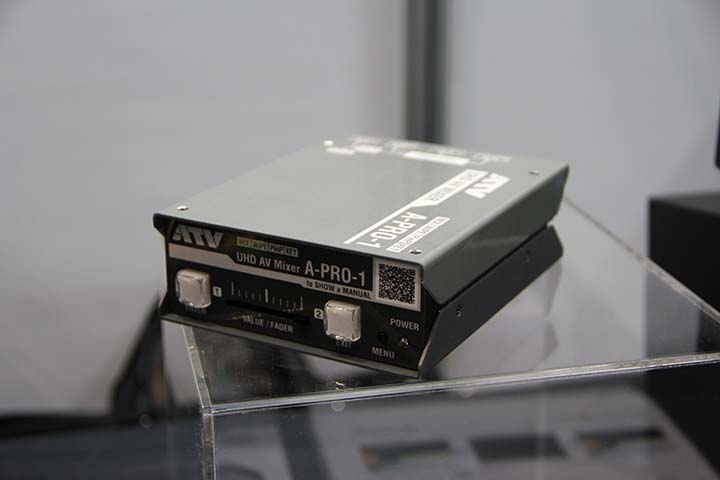 ATV／アップデート＆新価格のミキサーA-PRO-4とスイッチャーMS-8
