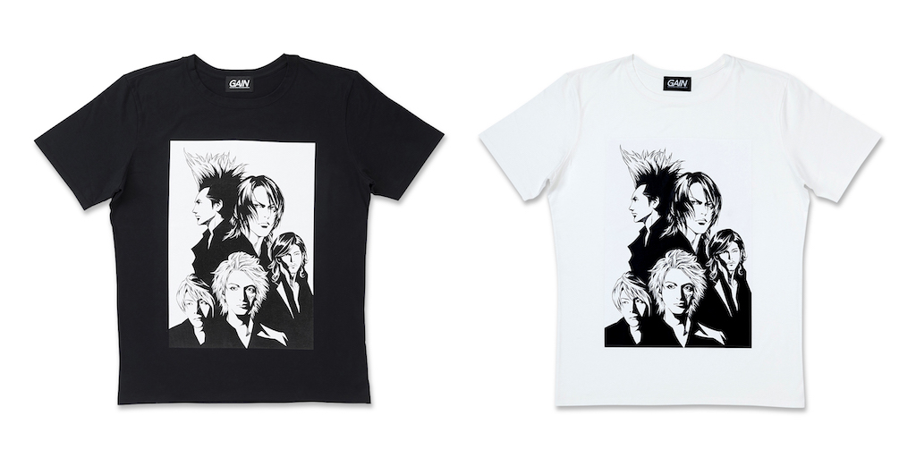 上條淳士の画業40周年を記念して、BUCK-TICK、hideコラボTシャツ再販