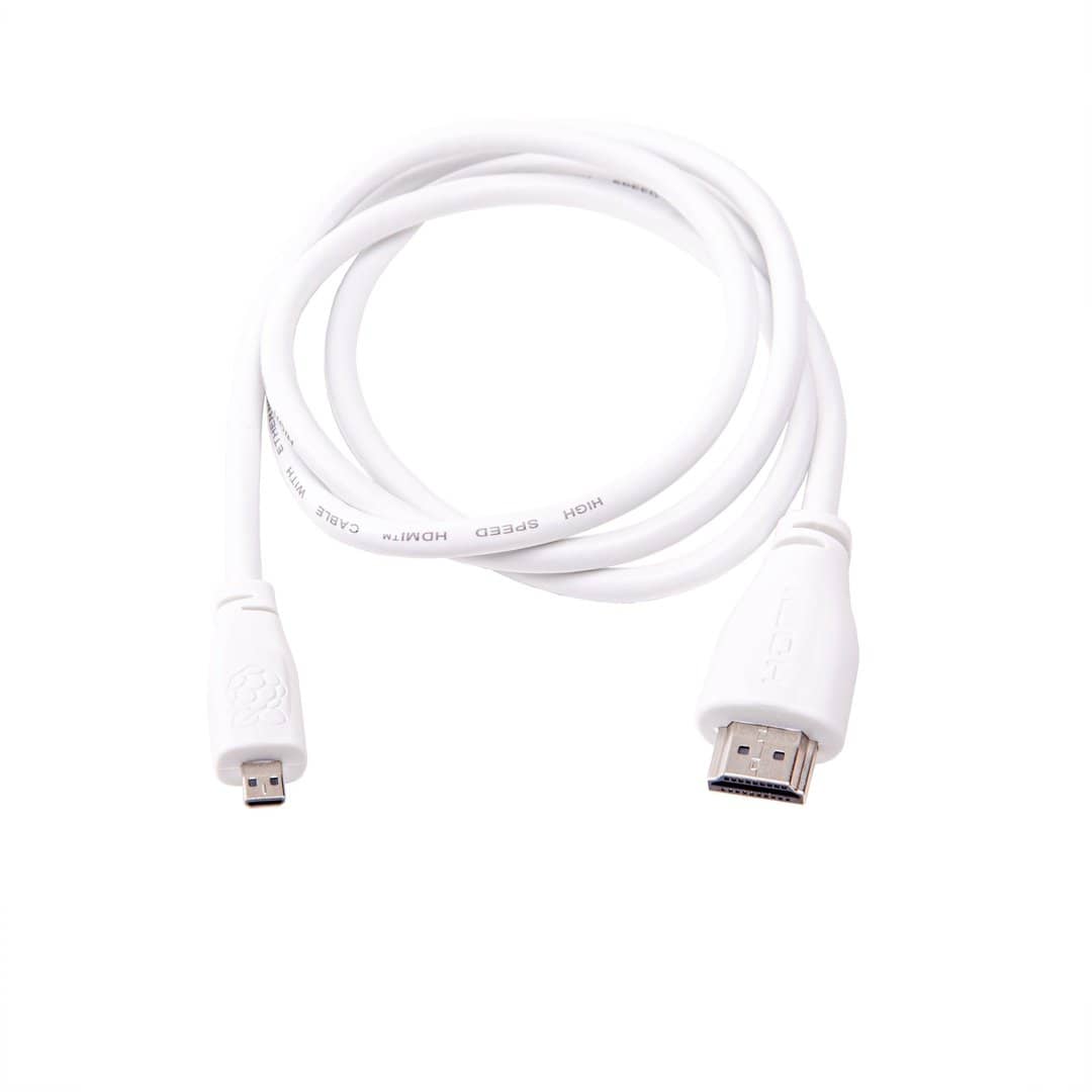 Official Raspberry Pi 4 Micro-HDMI to HDMI Cable – Vilros.com