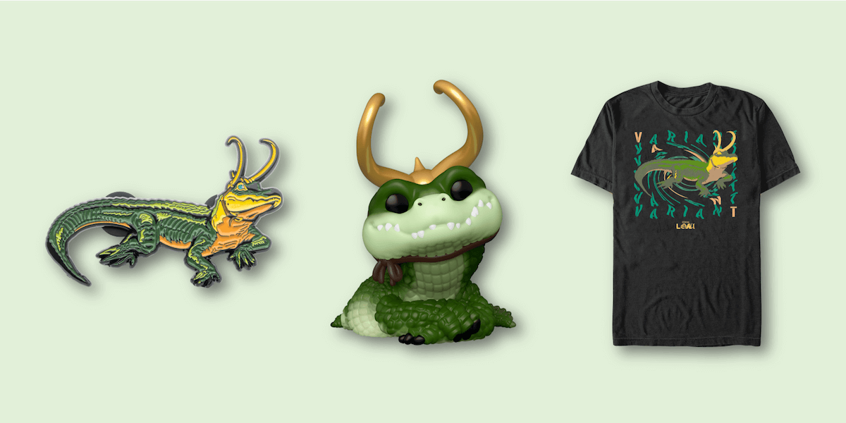 絶対ほしい！“ワニロキ” グッズが登場 マーベルドラマ『ロキ』より