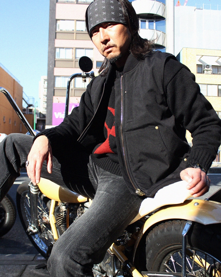 ViSE CLOTHiNG / VCW MC Vest〔Black〕