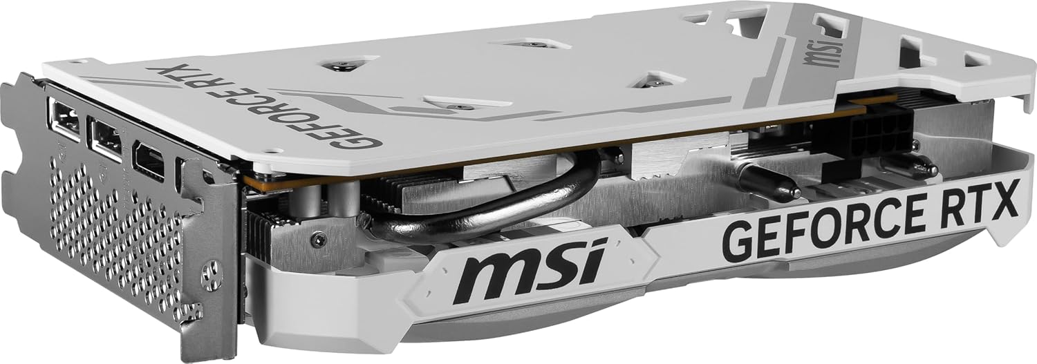 MSI GEFORCE RTX 4060 VENTUS 2X WHITE 8G OC GDDR6 GRAPHIC CARD