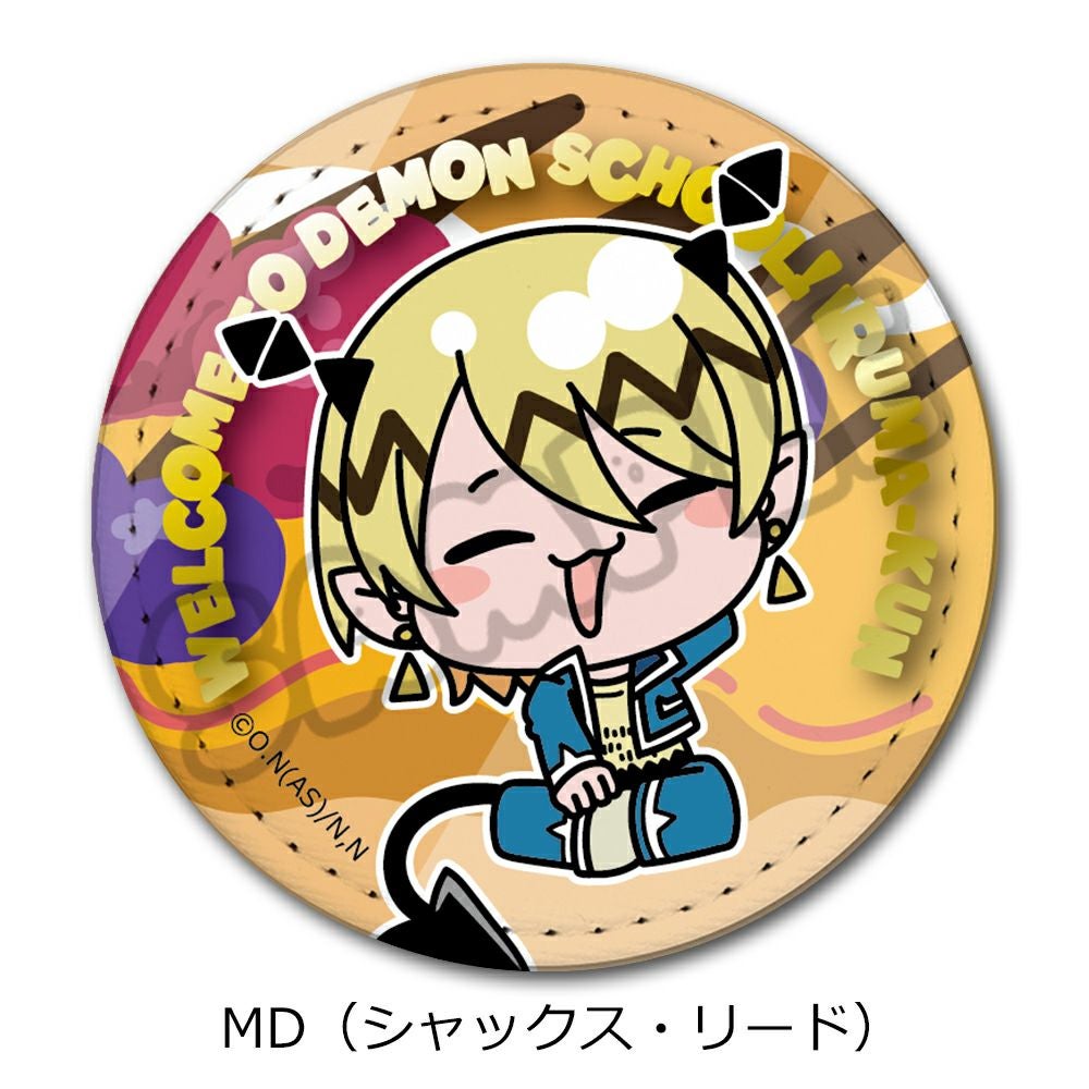 アニメ『魔入りました！入間くん』レザーバッジ（丸形） MD