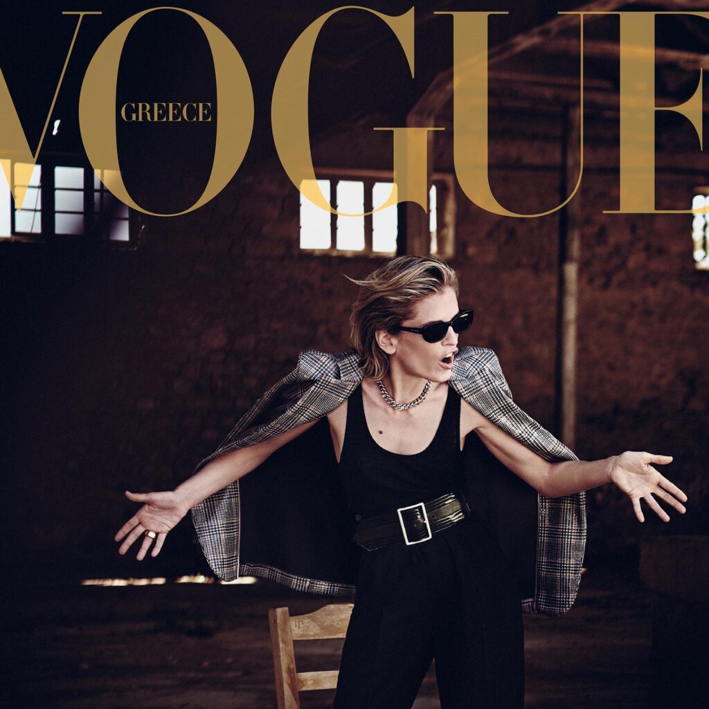 女性情報誌 Vogue Greece Magazine June 2021 女性情報誌 Vogue Greece