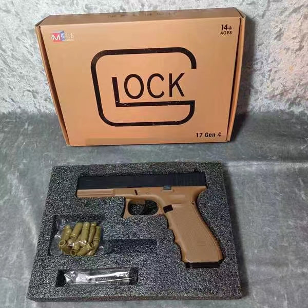 Glock17 gen4 模立方製 フィンガーアクションブローバックトイガン