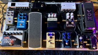 第二回 ギターレッスンで使用しているエフェクターボードの中身を