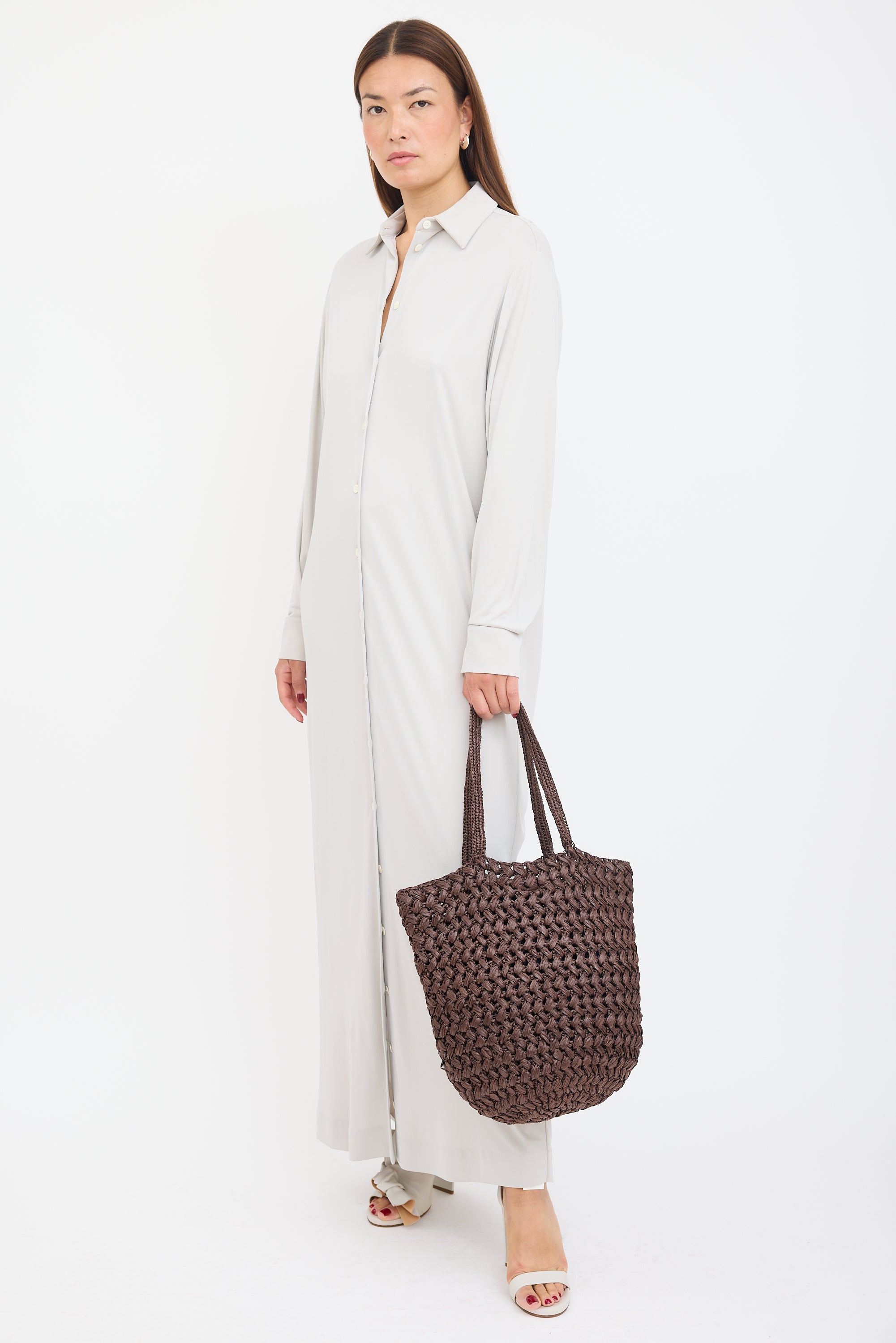The Row // Raffia Estelle Woven Tote – VSP Consignment