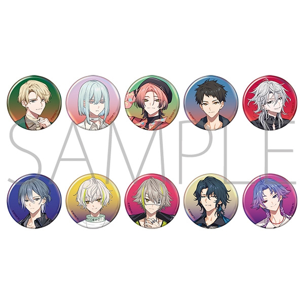18TRIP エイトリ 白光琉衣 キャラバッジコレクション7 缶バッジ 10点