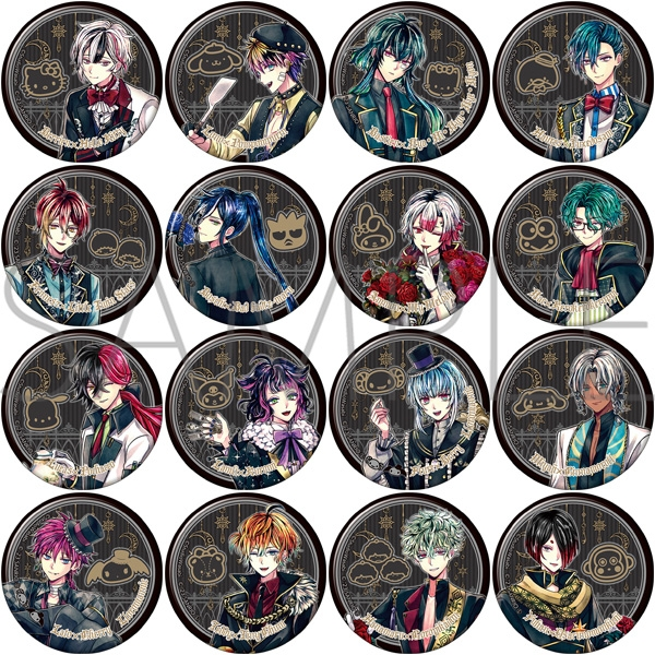 ボスキ あくねこ バト缶 缶バッジ vol.12 10個 ボスキ あくねこ バト缶