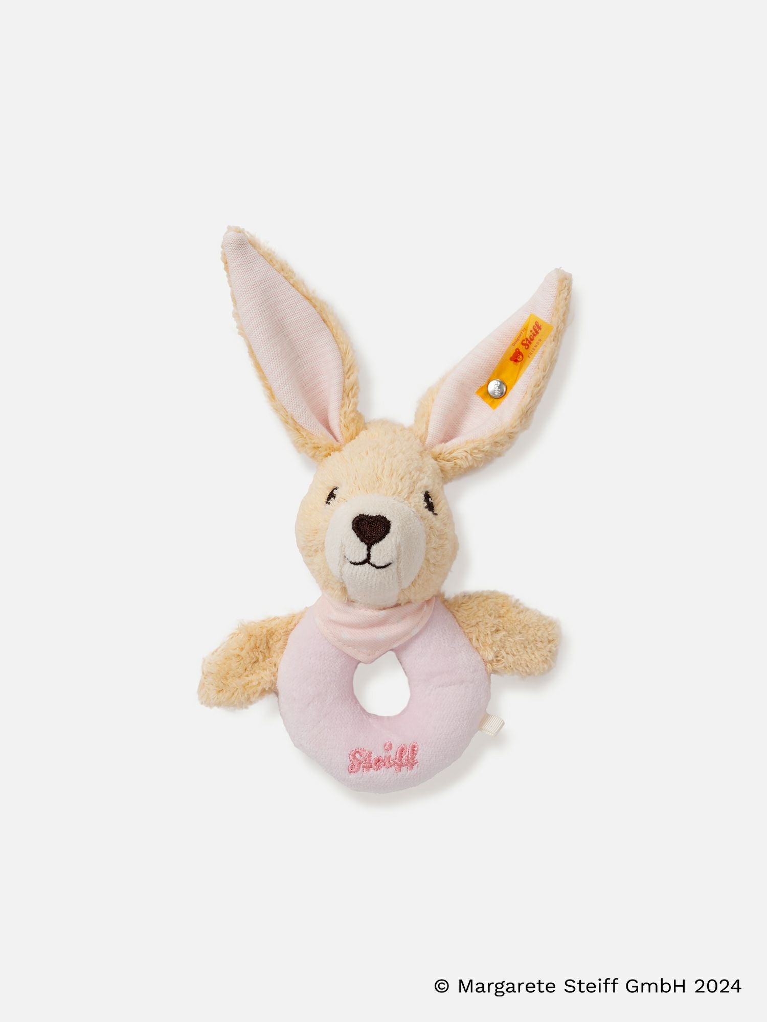 シュタイフ ぬいぐるみ 「うさぎのホッペルちゃん」（ブルー） |ベビー