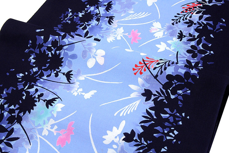 訳あり】ファッションデザイナー Kansai「山本寛斎」 本染め 高級 反物