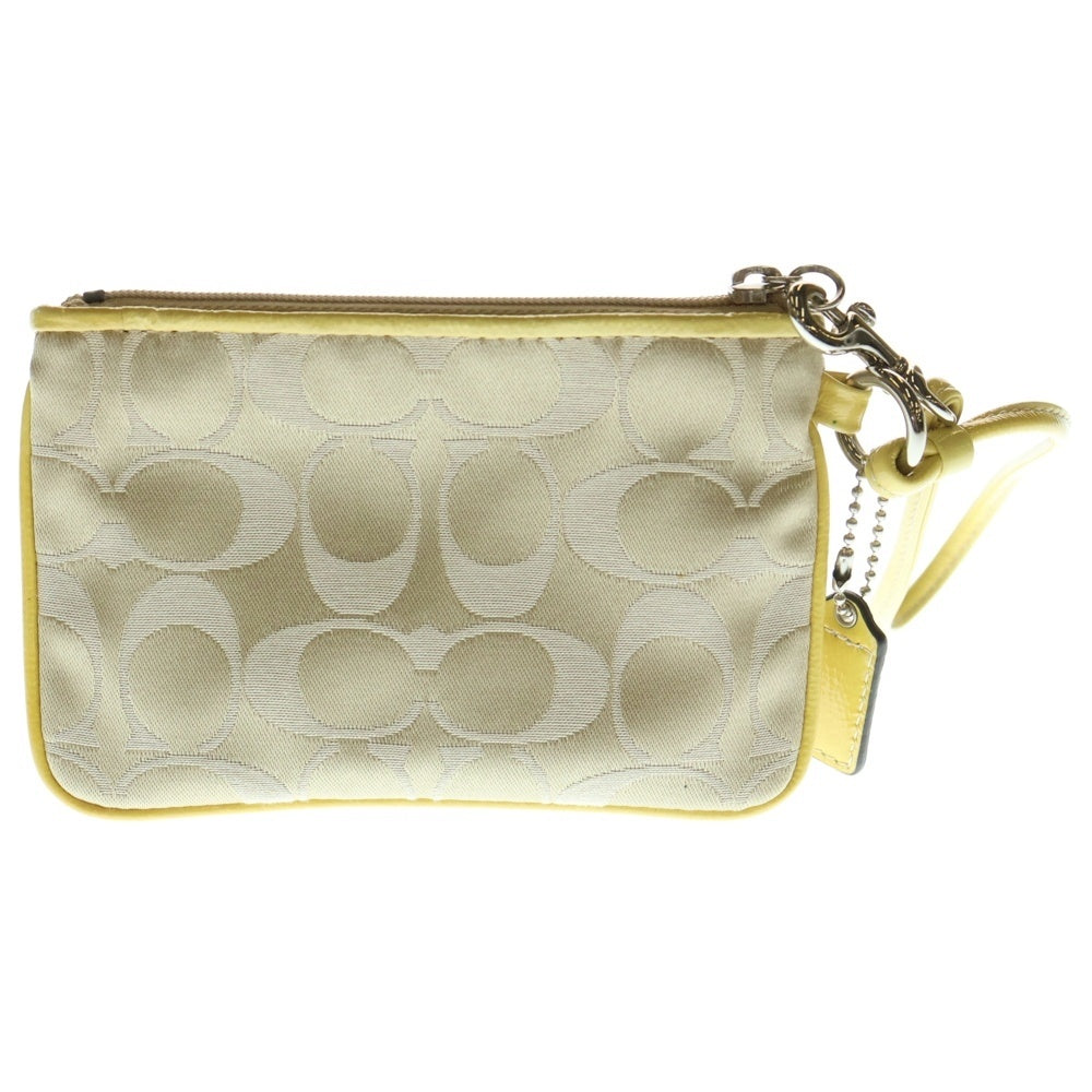 COACH(コーチ) シグネチャーポーチ ケース バッグチャーム 収納