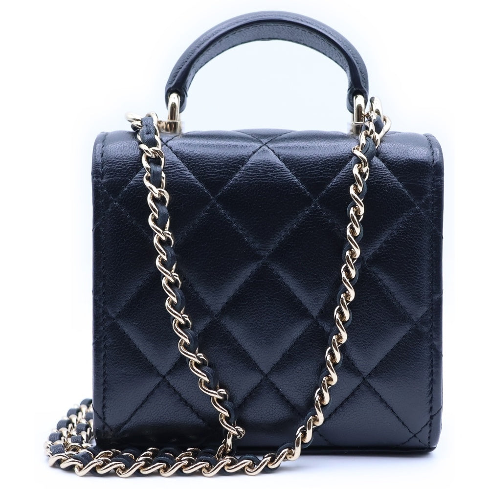 CHANEL(シャネル) ミニマトラッセ チェーンクラッチ ショルダーポーチ