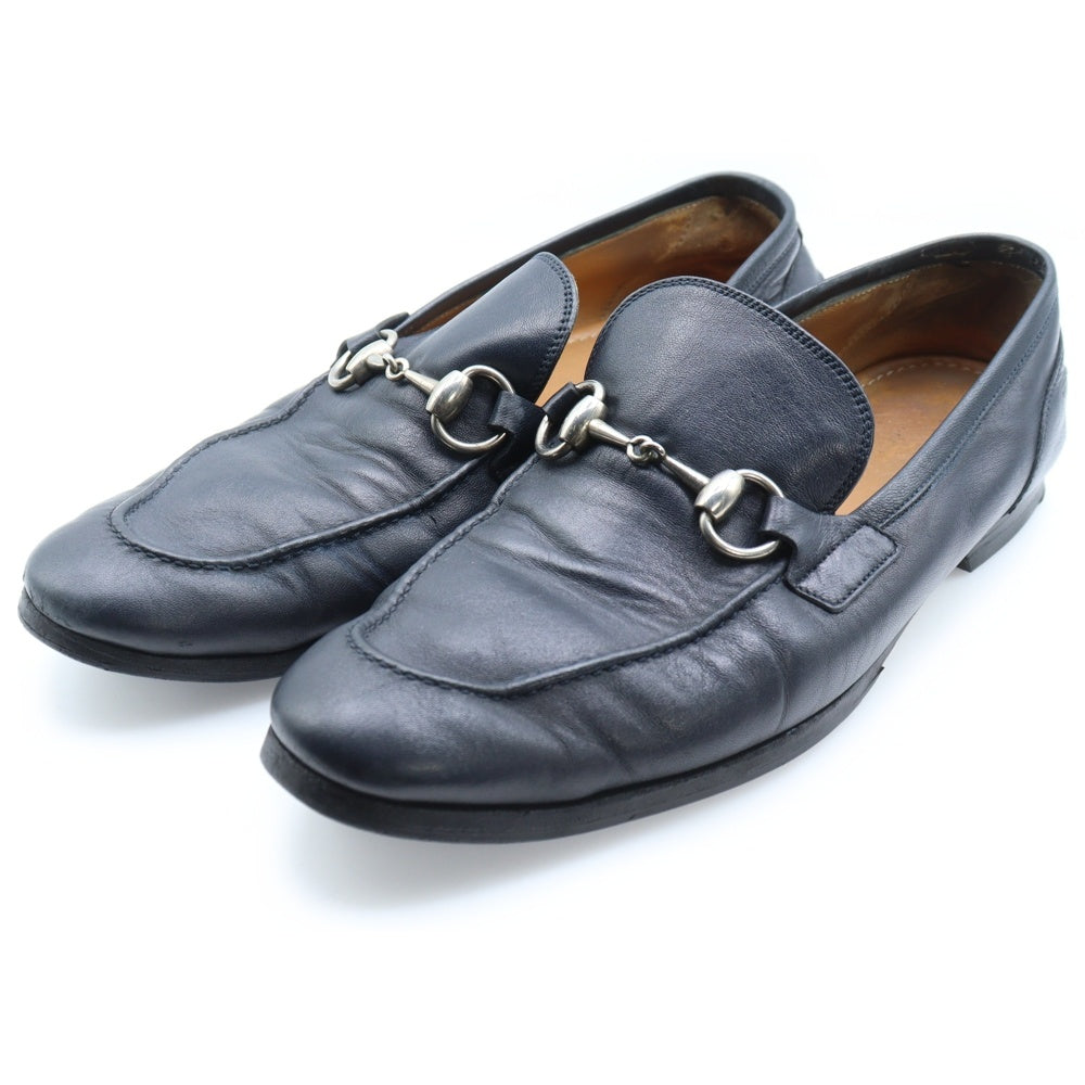 GUCCI(グッチ) ローファー シグネチャー ホースビット シルバー 金具