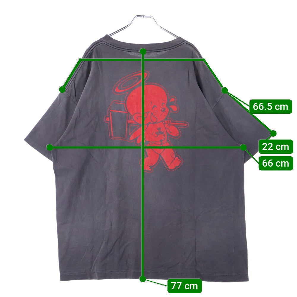 SAINT MICHAEL(セントマイケル) 22SS ×DENIM TEARS FACES SS TEE