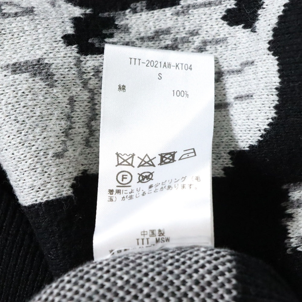 TTT_MSW(ティーモダンストリートウェア) PANTHER KNIT VEST パンサー