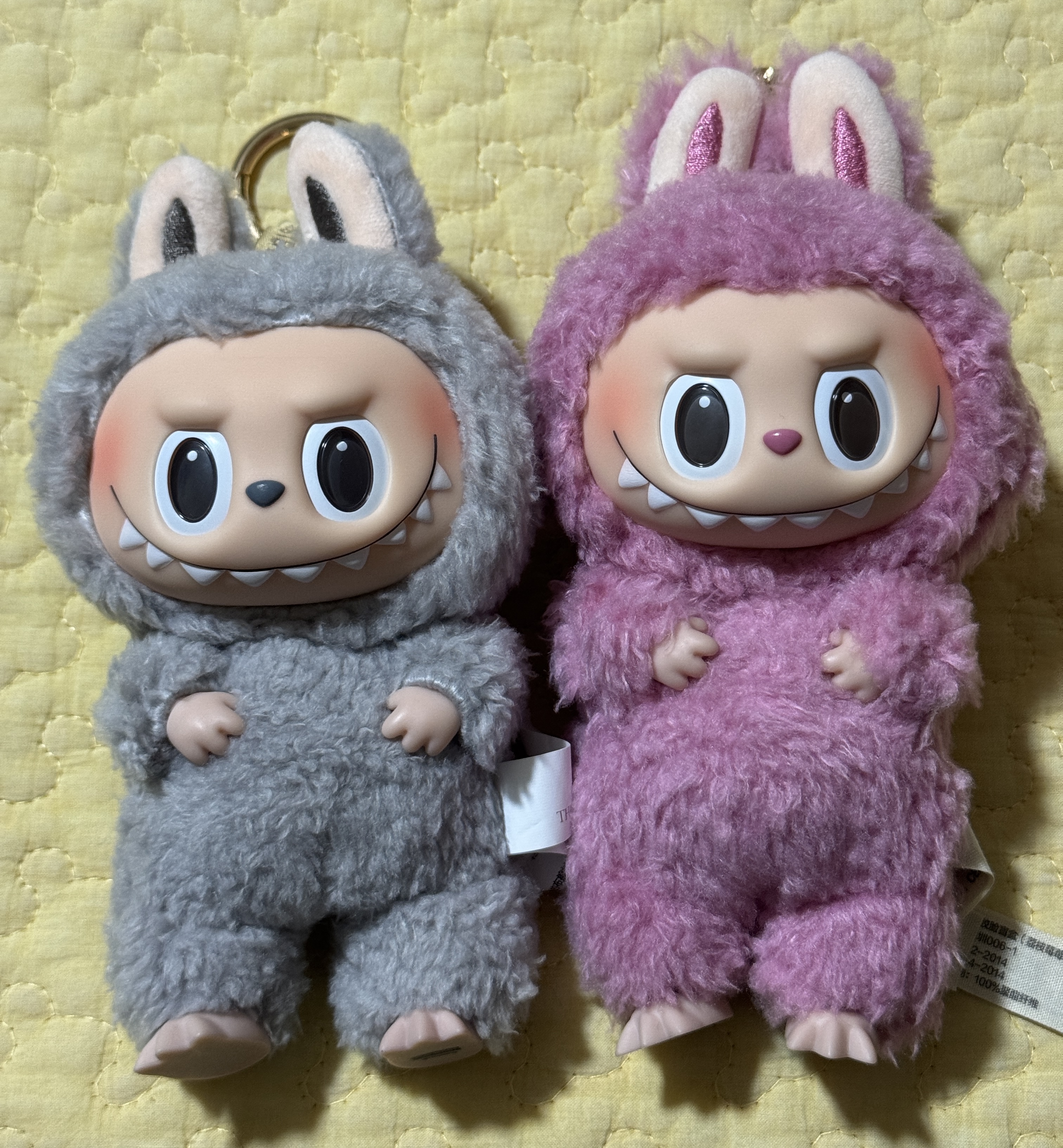 ポップマート人気【ラブブぬいぐるみ】本物か？偽物か？見分け方の参考