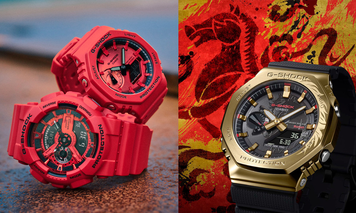 G-SHOCK」新年を駆ける祝祭モデルと赤の原点回帰 | WATCHNAVI Salon