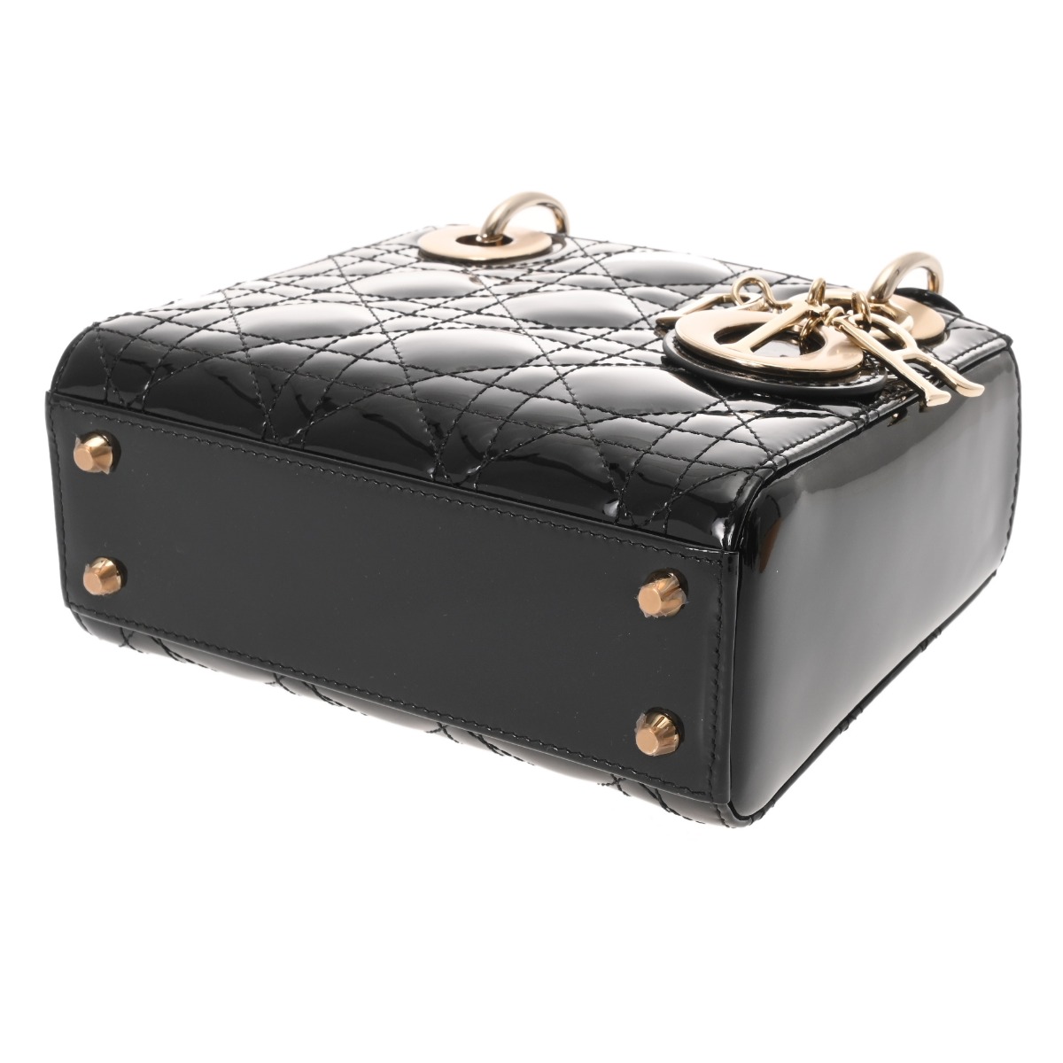 クリスチャンディオール レディディオール バッグ ミニ 2WAY ブラック