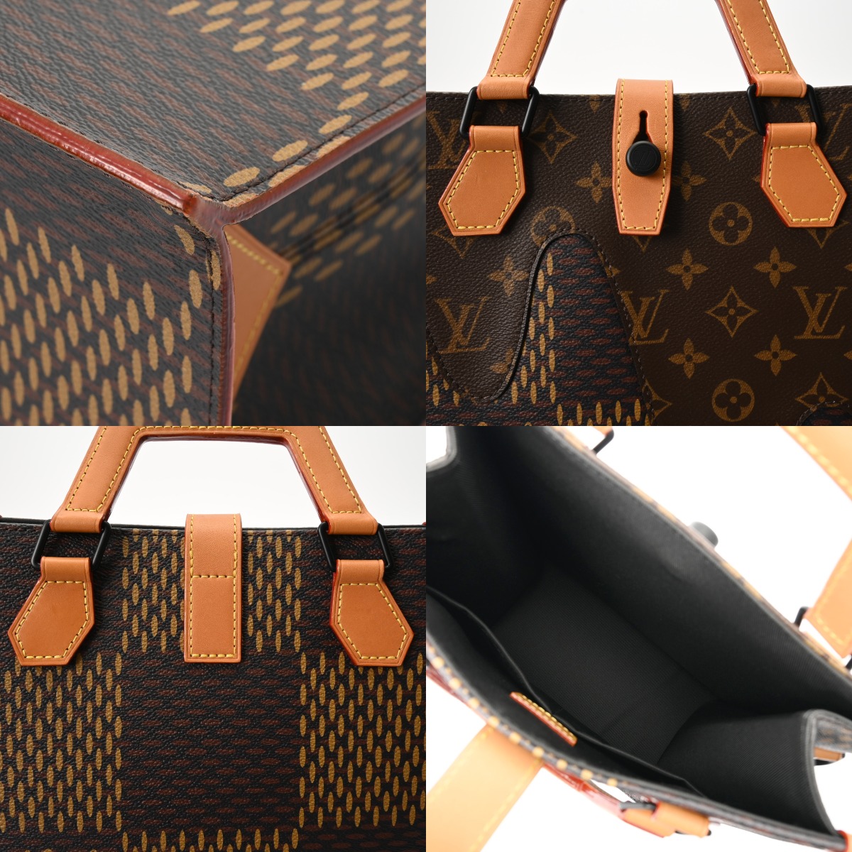 ルイ ヴィトン ダミエジャイアント/モノグラム ミニトート NIGOコラボ