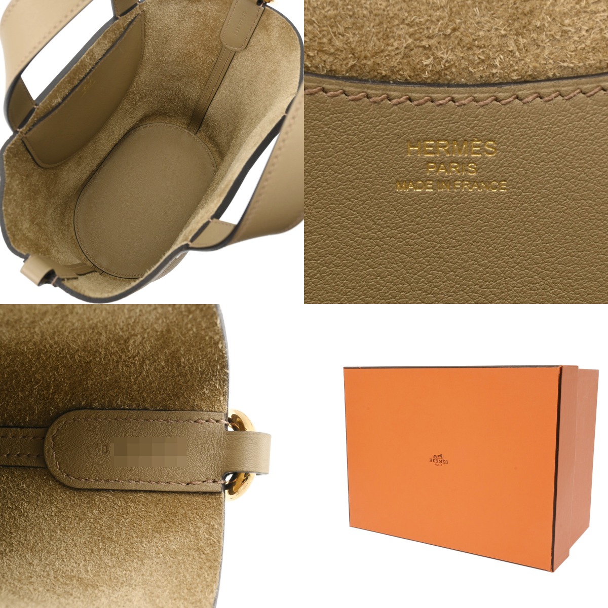 エルメス インザループ 18 ベージュマルファ トリヨンクレマンス