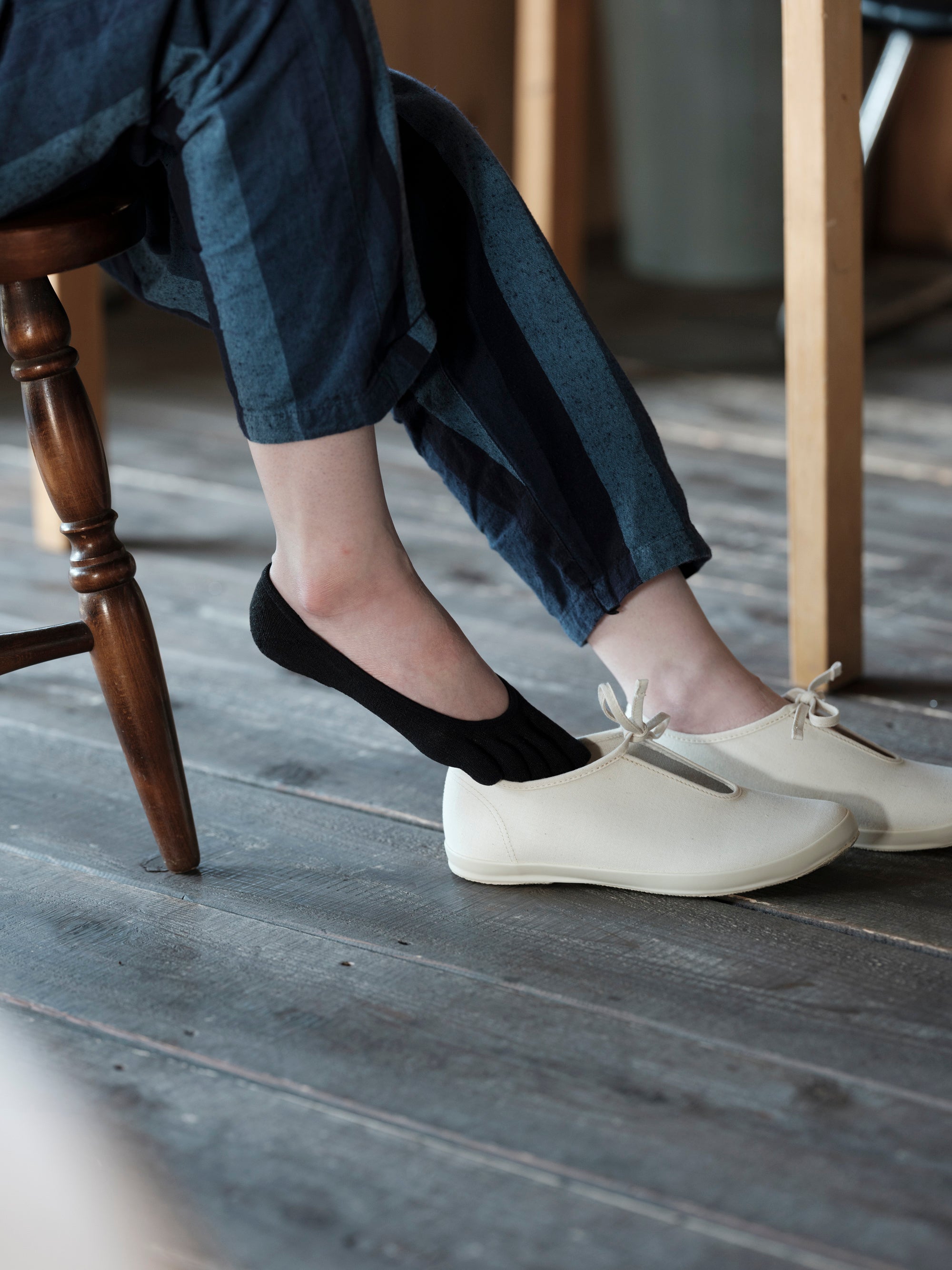 乙なもの】5本指フットカバー｜SASAWASHI