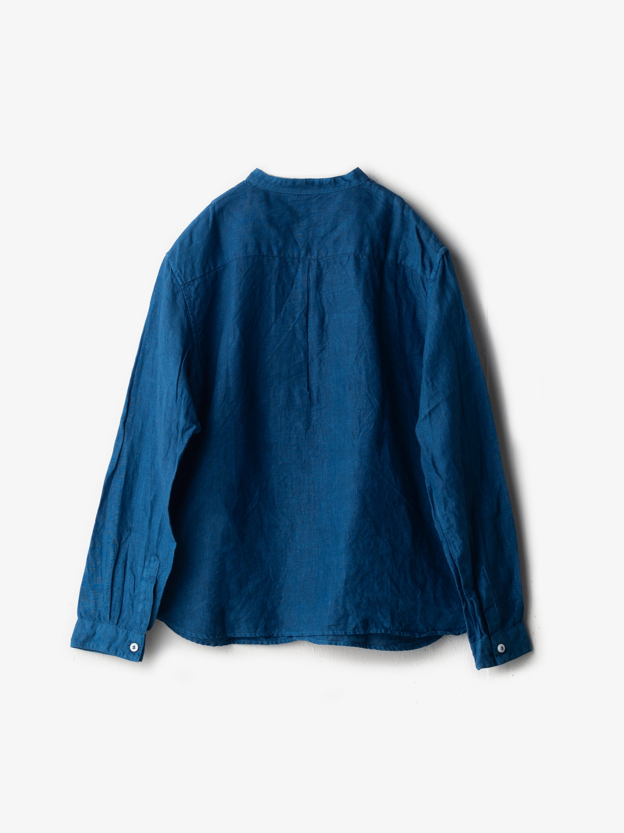 リネン切替シャツ｜宝島染工