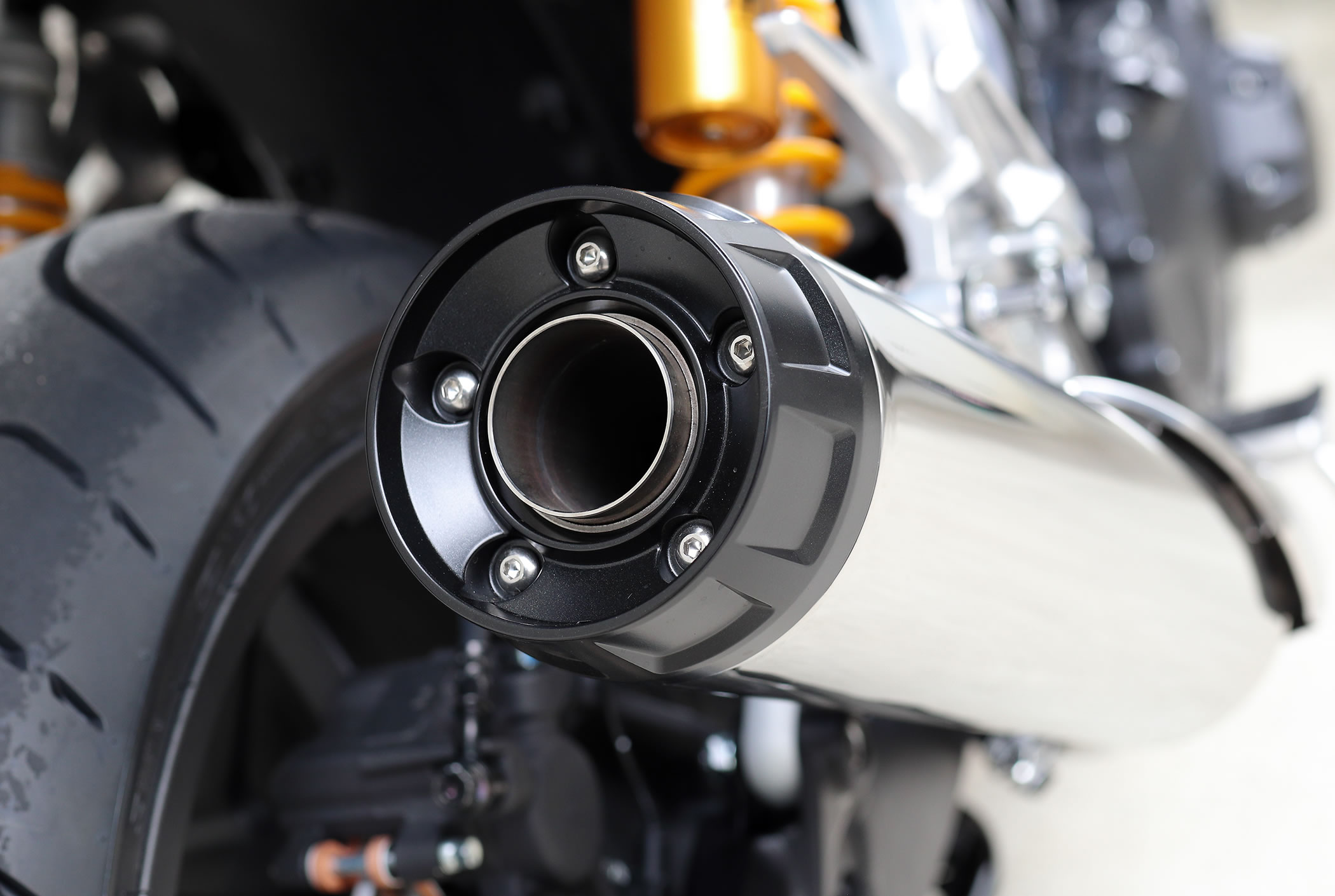 CB1300SF(SC54) 純正マフラーの静音化