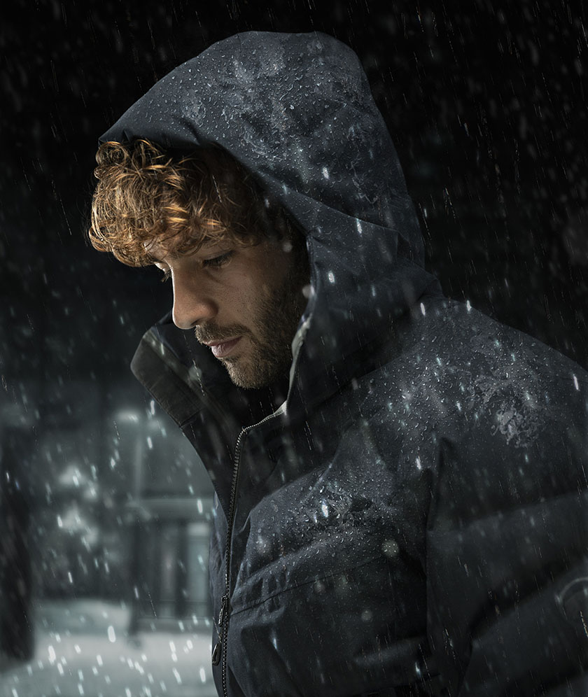 世界初のレーザー接合ダウンジャケット。防寒性MAXな、マムートの渾身