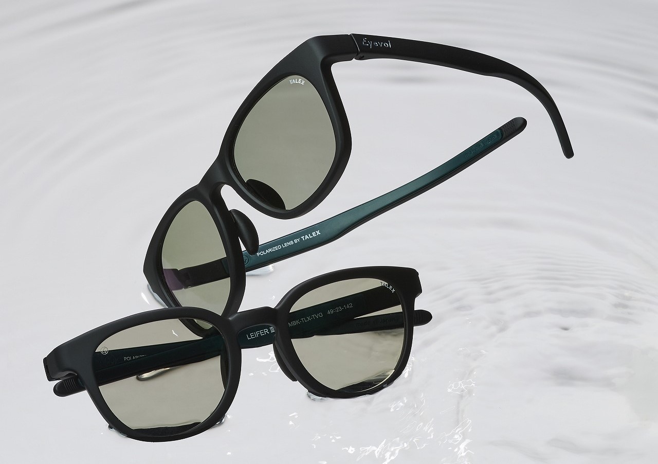 王道デザインにアウトドアに最適な偏光レンズを組み合わせた、Eyevol