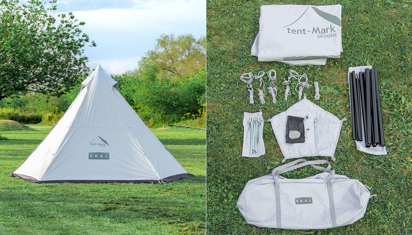 テンマクデザインの名作テント“サーカスTC DX+”が、エカルとのコラボで