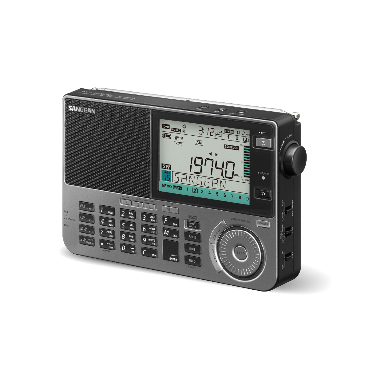ATS-909X2 FM/SW/MW/LW Receiver│SANGEAN Electronics