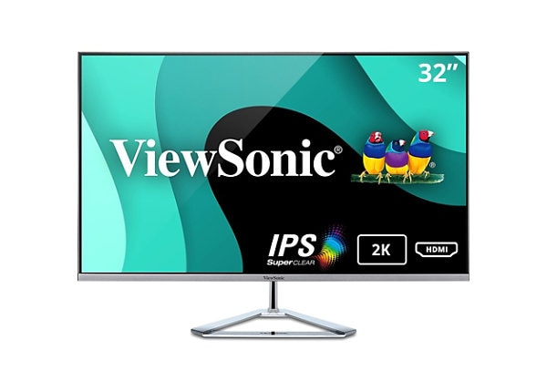 ViewSonic VX3276-2K-MHD - 1440p IPS Monitor with HDMI DisplayPort