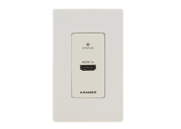 Kramer 4K HDR HDMI 1-Gang PoC Wall-Plate Transmitter - WP-871XR