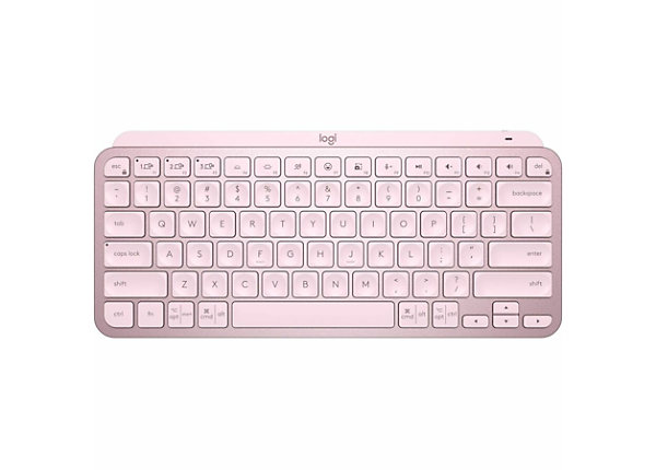 Logitech MX Keys Mini - keyboard - rose - 920-010474 - Keyboards