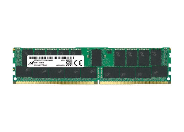 Micron - DDR4 - module - 64 GB - DIMM 288-pin - 3200 MHz / PC4