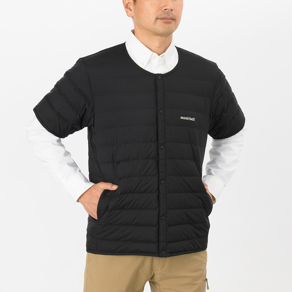 US スペリオダウン ラウンドネックT Men's｜モンベル