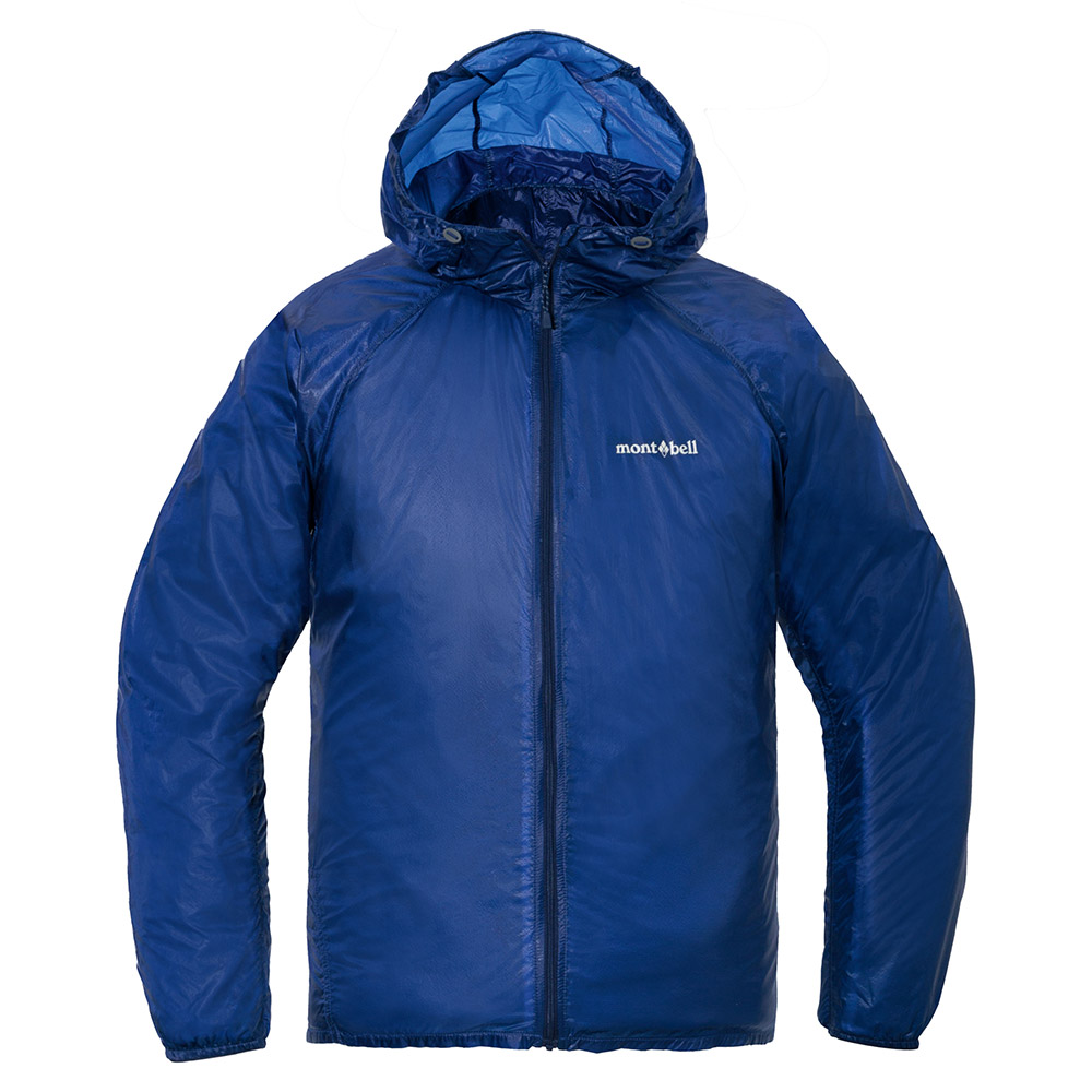 モンベル パウダーライト パーカ 中綿 フード ジャケット スキー