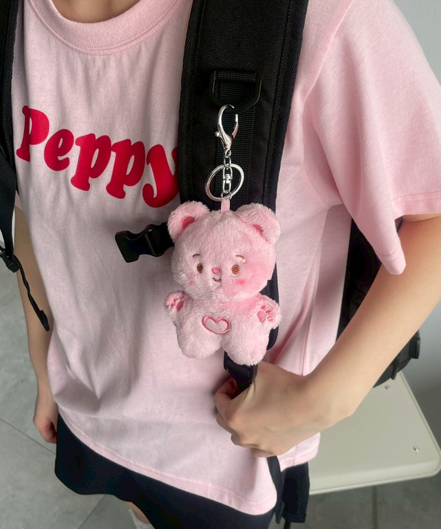 まゆげハートベアぬいぐるみキーホルダー｜WEGO（ウィゴー） – WEGO