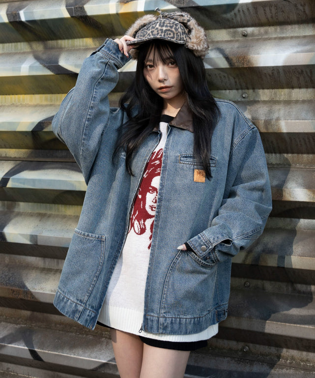 ワーカーズZIPデニムジャケット｜WEGO（ウィゴー） – WEGO ONLINE STORE