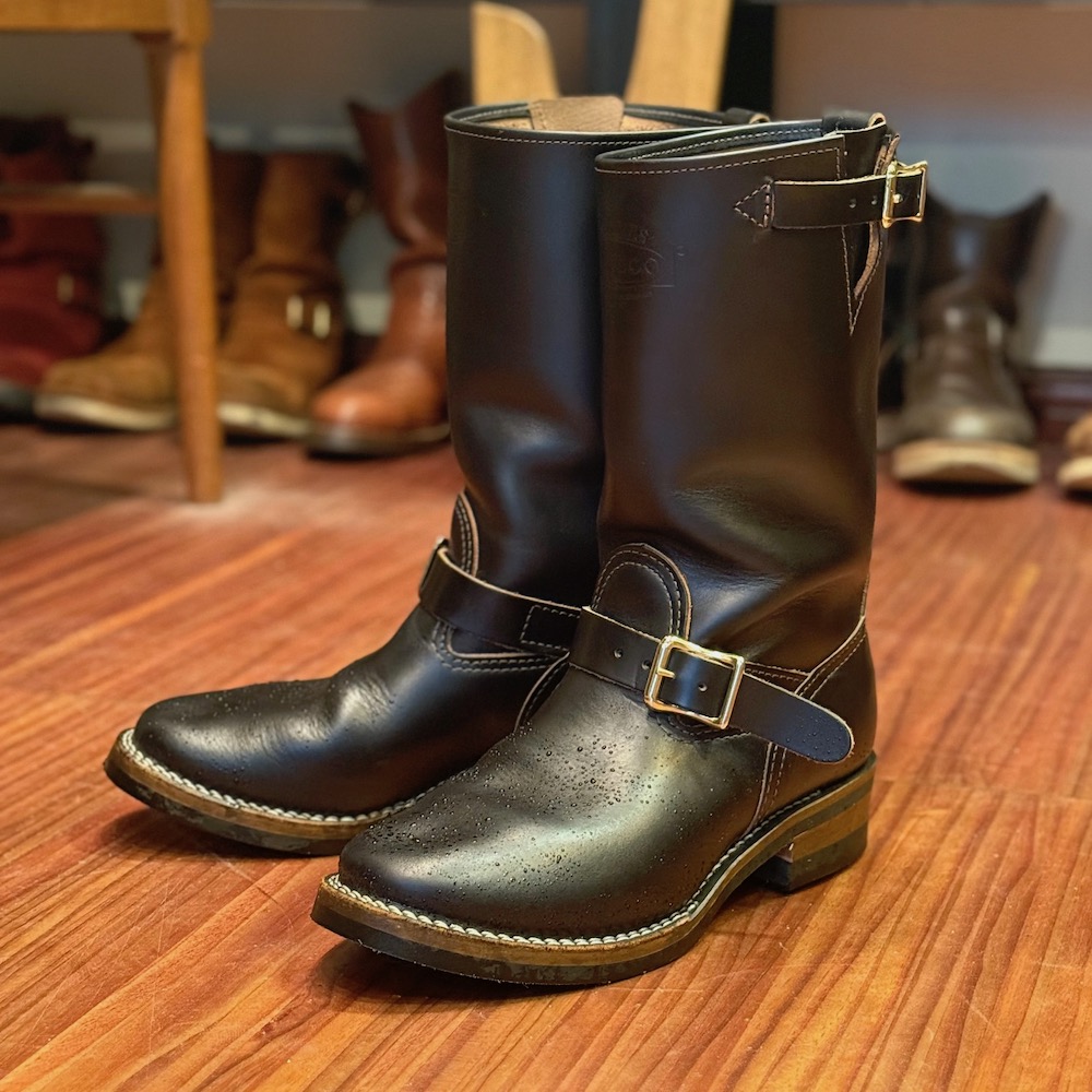 ブラックダブルショット”Boss”の履き込み経過 - カスタムオーダー