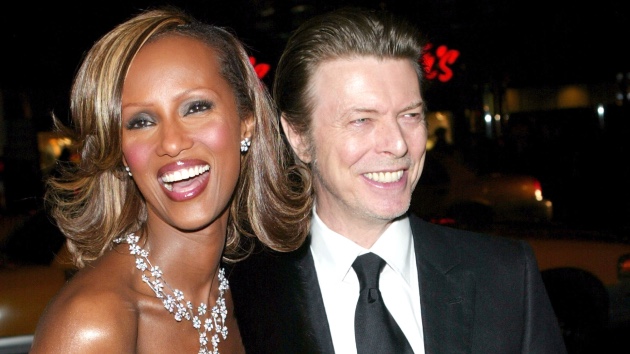 David Bowie's wife Iman shares previously unseen painting by the