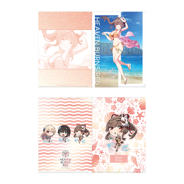 ヘブンバーンズレッド クリアファイルセット（C106） – WRIGHT FLYER