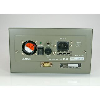 リーダー製 □LEADER/953 SIGNAL LEVEL METER□6FW8 SIGNAL LEVEL