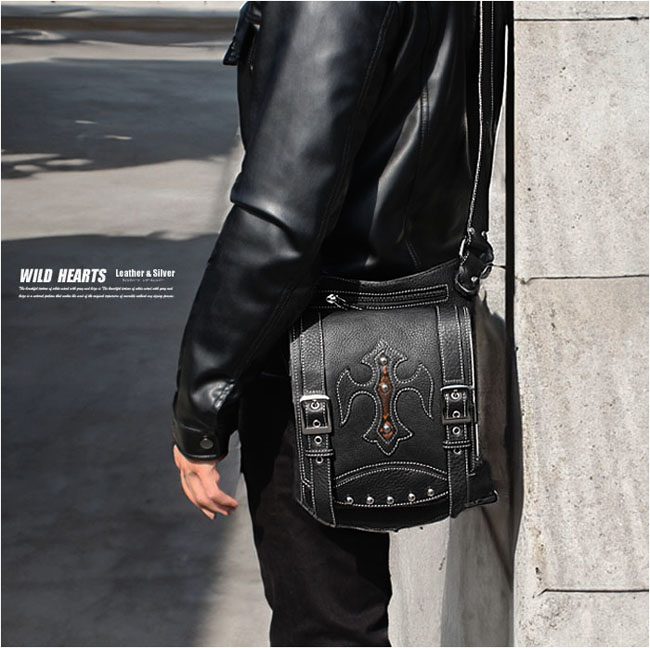 メンズ 本革 ショルダーバッグ メッセンジャーバッグ 斜め掛けバッグ