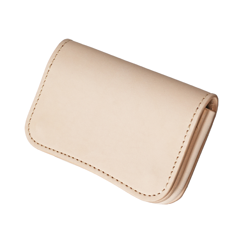 ホック付き名刺入れ《ジェネラル2》サドルプルアップ｜WILDSWANS